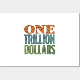 eine - one billion dollar tv series graphic design Posters and Art